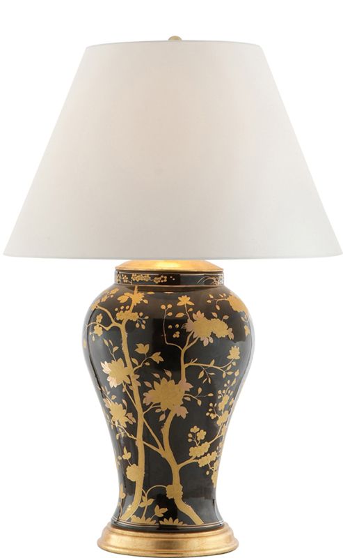 Ralph Lauren Black & Gold Table Lamp, sharing beautiful designer .