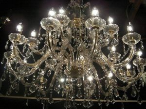 Truely Magnificent Massive Metre Wide Crystal Chandelier | Et