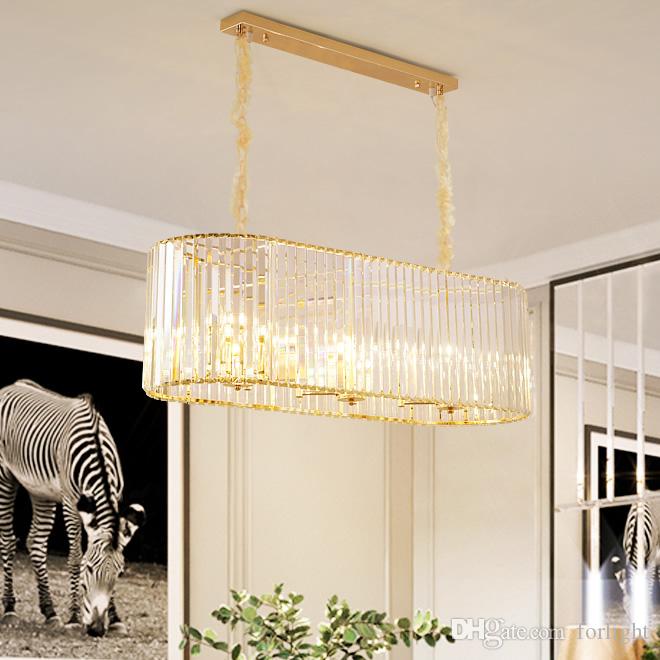 New Arrival Modern Crystal Chandelier Lights Luxury Gold Pendant .