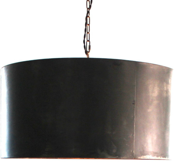 Hand-Crafted Drum Pendant Light - Industrial - Pendant Lighting .