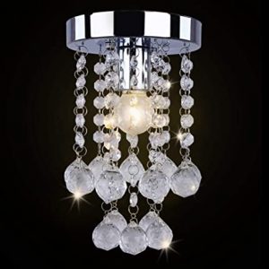 Dixun Modern Mini Chandelier Crystal Chandelier Lighting Flush .