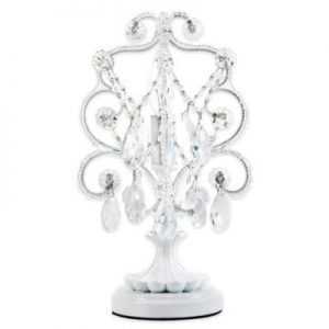 Tadpoles™ by Sleeping Partners Mini Chandelier Table Lamp in White .