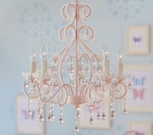 Pink Lydia Chandelier | Kids chandelier, Girls chandelier, Girls .