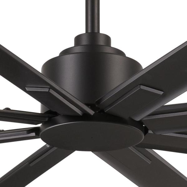 Minka-Aire Xtreme H2O 65 in. Indoor/Outdoor Coal Ceiling Fan with .
