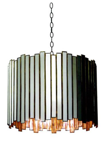 Grayson Mirrored Chandelier finish: antiqued gold requires four 60 .