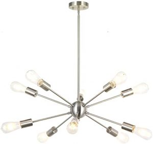 BONLICHT Sputnik Chandelier Lighting 10 Light Chandelier Modern .