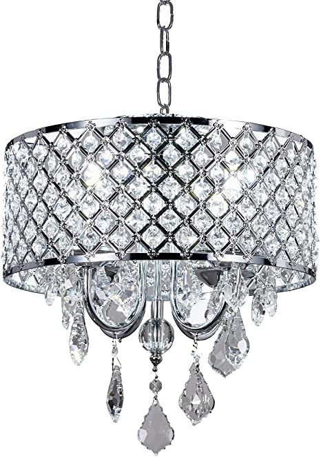 Broadway Silver Classic Crystal Chandeliers Modern Lamps Pendant .