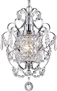 Garwarm Modern Crystals Chandeliers, Small Chandelier Pendant .