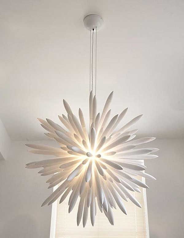 We could figure out how to make this! Ultra Modern Chandelier .