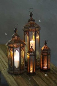 Vagabond Vintage Perforated Metal Moroccan Lanterns | Moroccan .