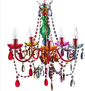 The Original Gypsy Color 5 Light Multi Color Gypsy Chandelier H21 .