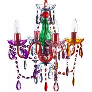 The Original Gypsy Color 4 Light Multi Color Gypsy Chandelier for .