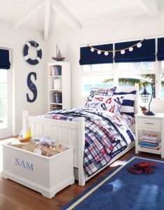 25 Nautical Bedding Ideas for Bo