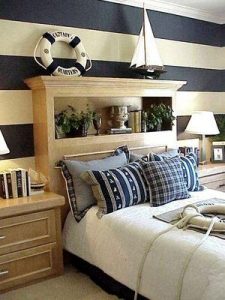 Creating a Bedroom Decor Around Nautical Bedding | Nautical theme .