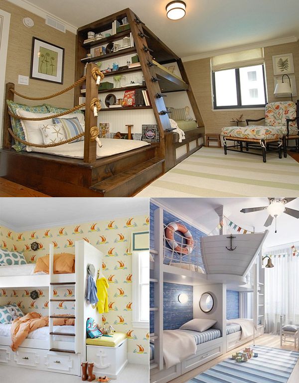 Nautical Theme Kids Room | Themed kids room, Cool kids rooms .