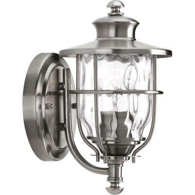 E26 - Outdoor Lanterns - Brushed Nickel - Outdoor Wall Lighting .