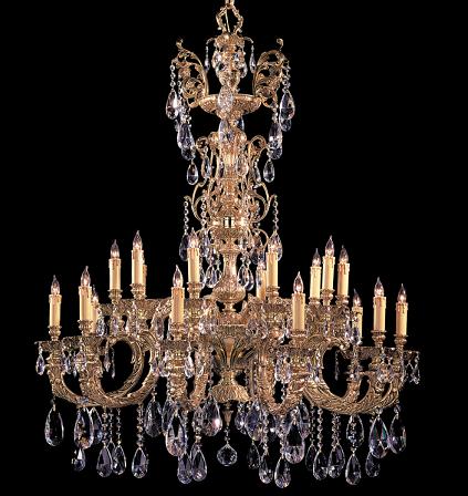Large Crystal Chandeliers For Big, Luxurious Spac