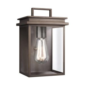 Shop Feiss 1 - Light Outdoor Wall Lantern, Antique Bronze .