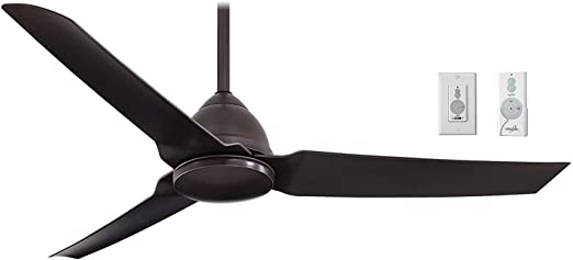 Amazon.com: Minka-Aire F753-KA, Java Kocoa 54" Outdoor Ceiling Fan .