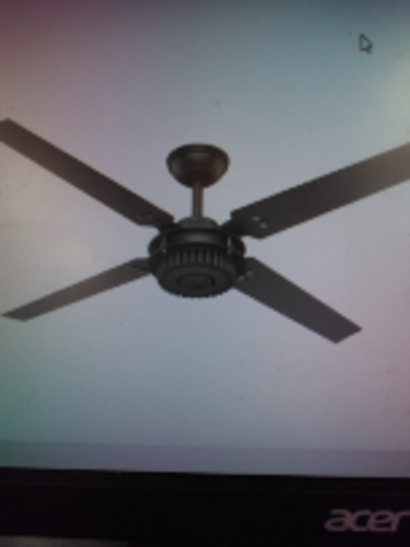 Hunter® Chronicle 54" Matte Silver Outdoor Ceiling Fan at Menards