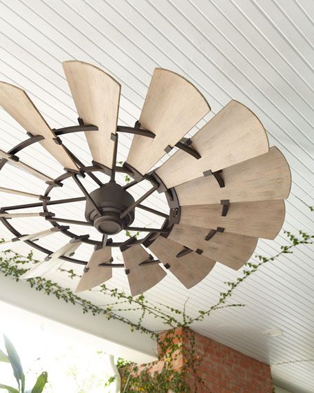 Windmill Bronze 60 Outdoor Ceiling Fan | Outdoor ceiling fans .