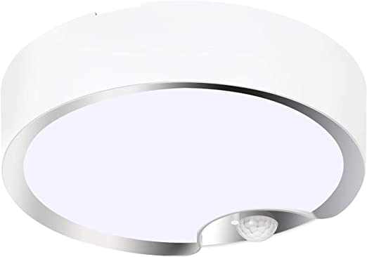 TOOWELL Motion Sensor Ceiling Light Battery Operated Indoor .