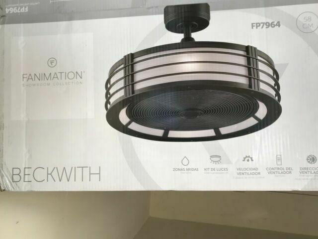 Fanimation FP7964BN, Beckwith Brushed Nickel Uplight 13" Ceiling .