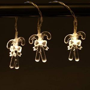 Amazon.com : Beyonds Christmas LED Double Crutches Lights, 8.2ft .