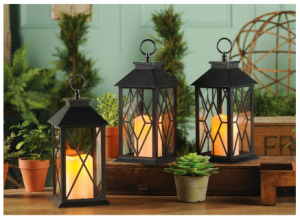 Outdoor Decorative Lanterns starting at $12.99 (regularly $27.00 .