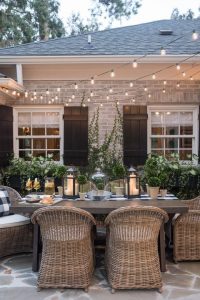 32 Backyard Lighting Ideas - How to Hang Outdoor String Ligh