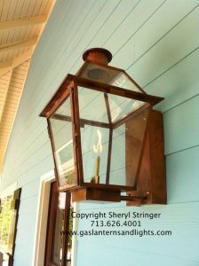 gas flame; Front Door Gas Lanterns - traditional - spaces .