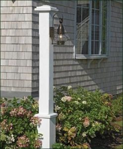 Richmond Lantern Post | Outdoor lamp posts, Lantern post, Garden .