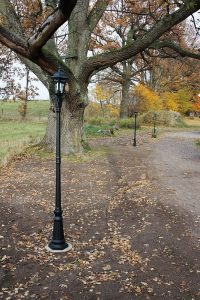 Love the lanterns all the way up the rustic driveway | Outdoor .