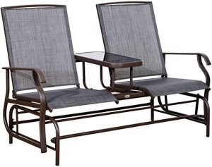 Amazon.com : Outsunny 2 Person Outdoor Mesh Fabric Patio Double .