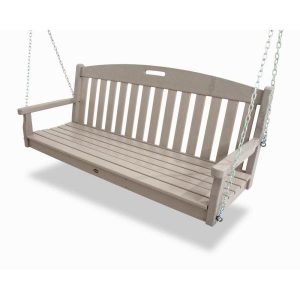 Trex Outdoor Furniture Yacht Club Sand Castle Patio Swing TXS60SC .