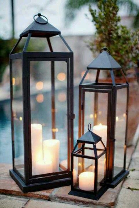 Outdoor Lanterns | Gazebo lighting, Lanterns decor, Porch lanter