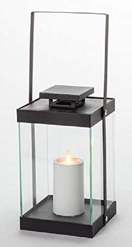 Amazon.com: Candle Impressions 12" Contemporary Square Glass .