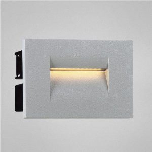 Eurofase 8.5 -Watt 1-Light Marine Grey Integrated LED Outdoor Wall .