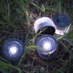 Solar Led Light Outdoor Ground Garden Solar Lights Glass Ice Brick .