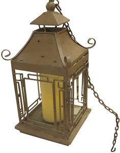 Amazon.com: PAGODA Candle Lantern GREEN Asian Japanese Table .