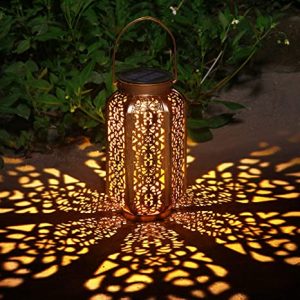 Solar Big Lantern Outdoor Hanging Lanterns Solar Lights Garden .