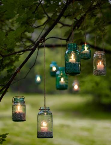 20 Summertime Projects!! | Mason jar lighting, Mason jars, Jar ligh