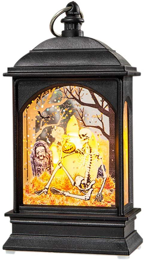 Amazon.com: Ouniman Halloween LED Sequin Candle Lanterns Outdoor .