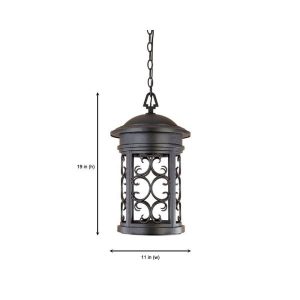 Designers Fountain Ellington Oil Rubbed Bronze Outdoor Hanging .