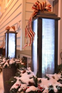 Large DIY Outdoor Scrap Wood Holiday Lanterns | Holiday lanterns .