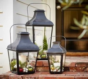 Coastal Christmas at One Kings Lane | Christmas lanterns .