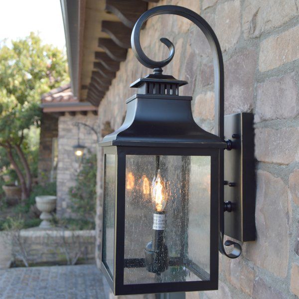 Anner Outdoor Wall Lantern | Outdoor wall lantern, Outdoor wall .