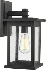 Emliviar Outside Lights for House, 1-Light Outdoor Wall Lantern 14 .