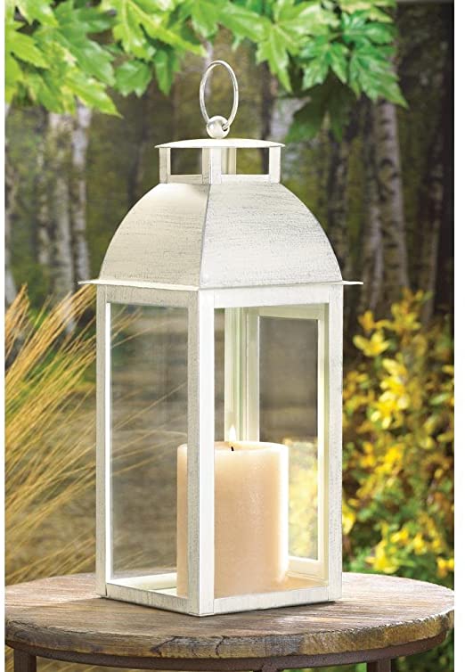 Amazon.com: Tabletop Iron Lanterns Decorative Candle Holder Lights .