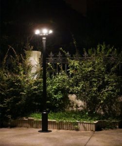 China Garden Solar Lights Die Casting Aluminum Solar Lanterns .